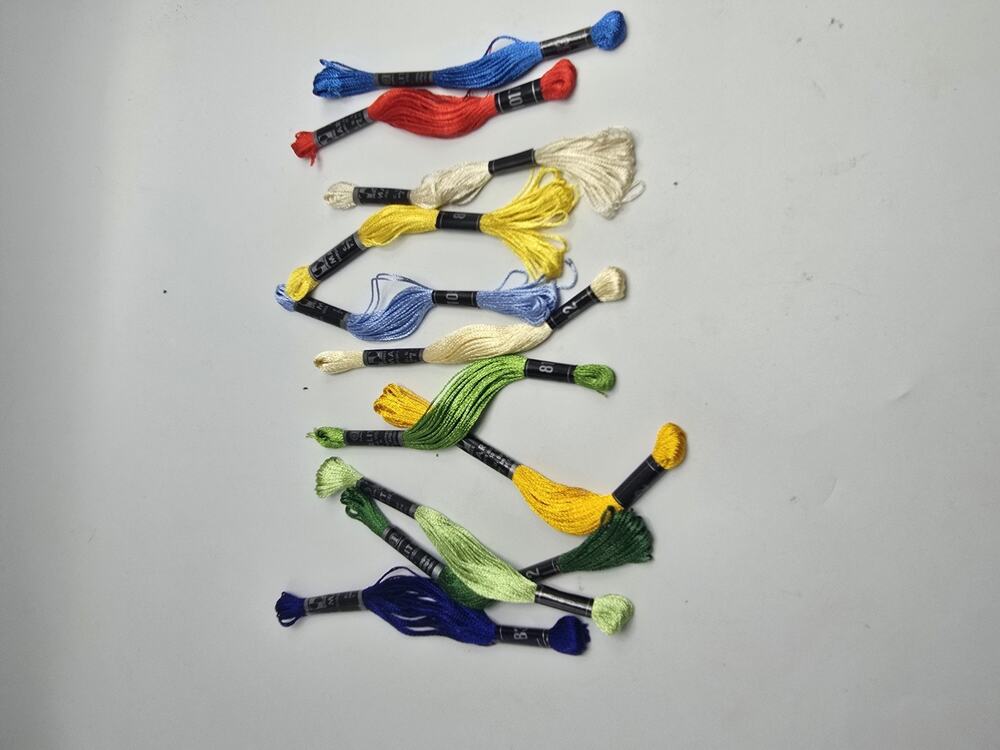 Springer Marlitt Needlepoint Embroidery Threads 10m Lot of Assorted Colors